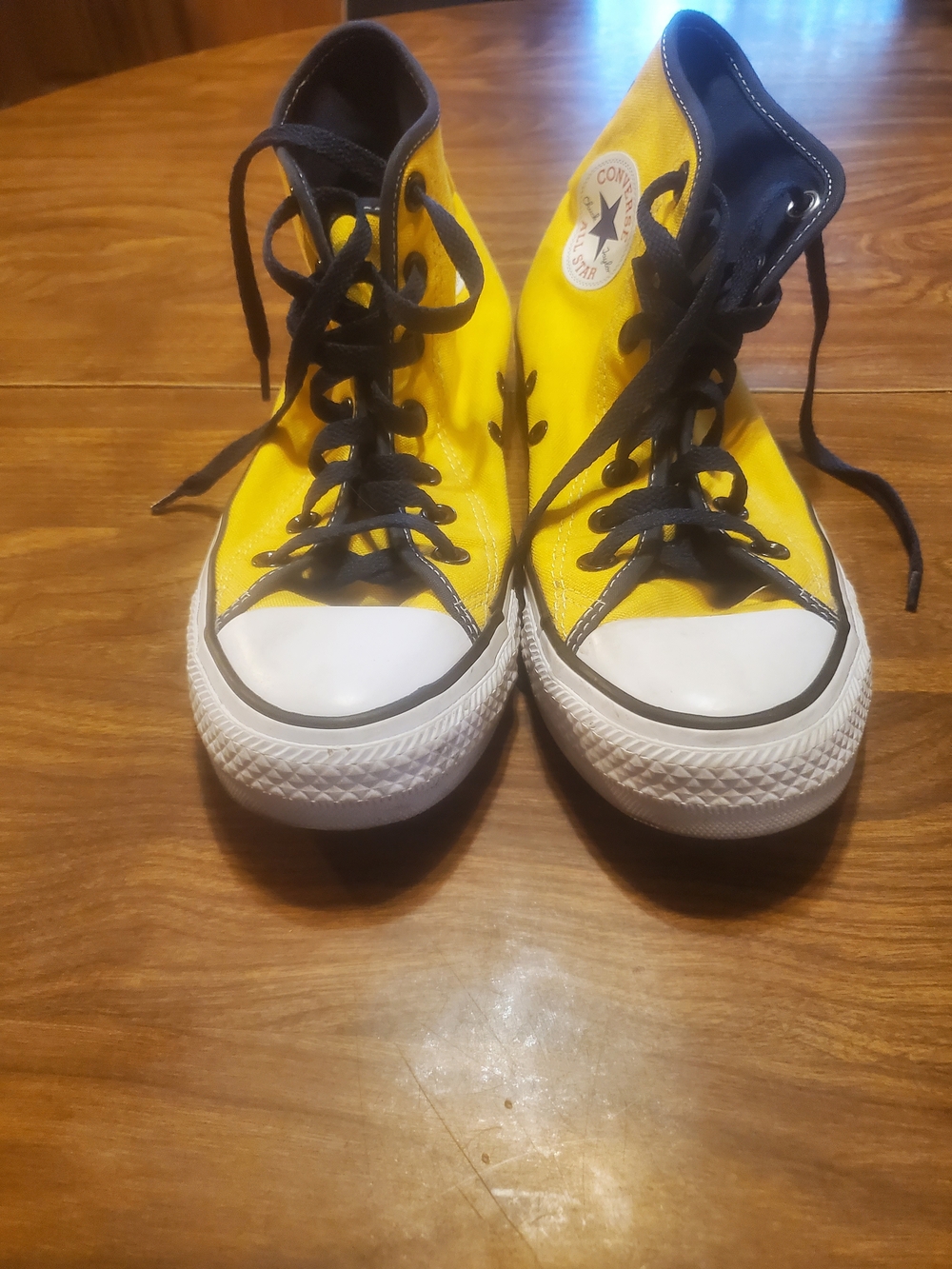 Converse Chuck Taylor All Star Throwback High Top Yellow Black Size 6 Mens